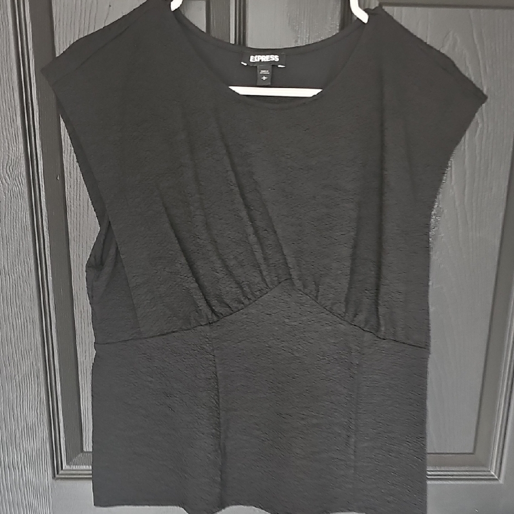 Express Elegant Black Blouse